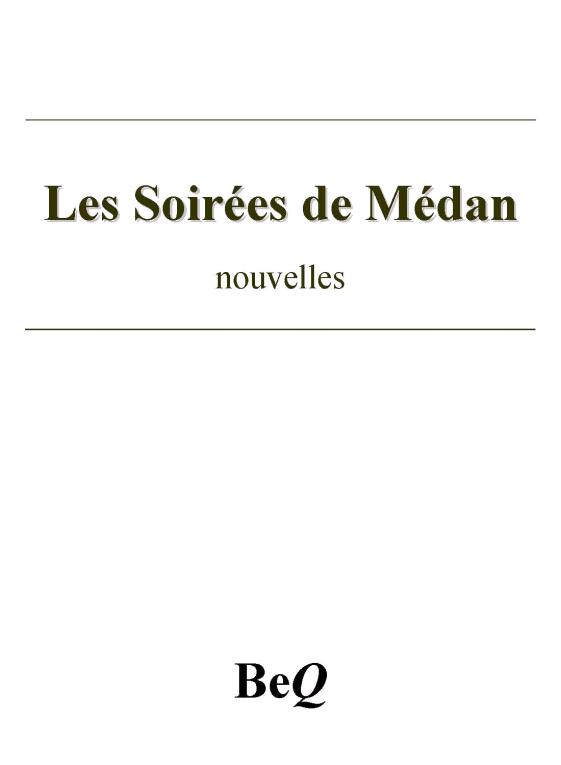 Les soirées de Médan