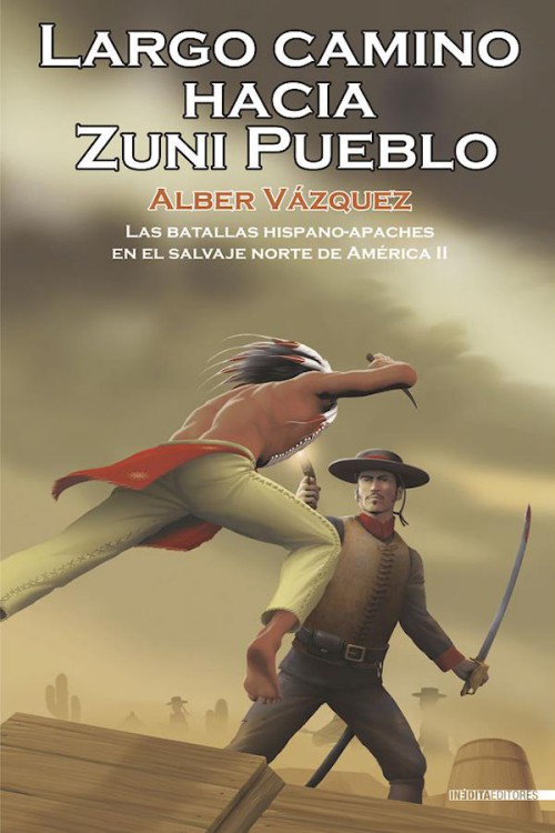 Largo camino hacia Zuni Pueblo