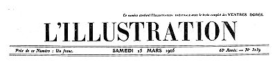 L'Illustration, No. 3239, 25 Mars 1905