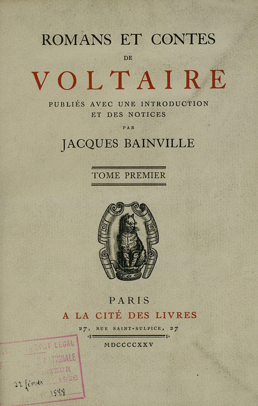 Romans et contes