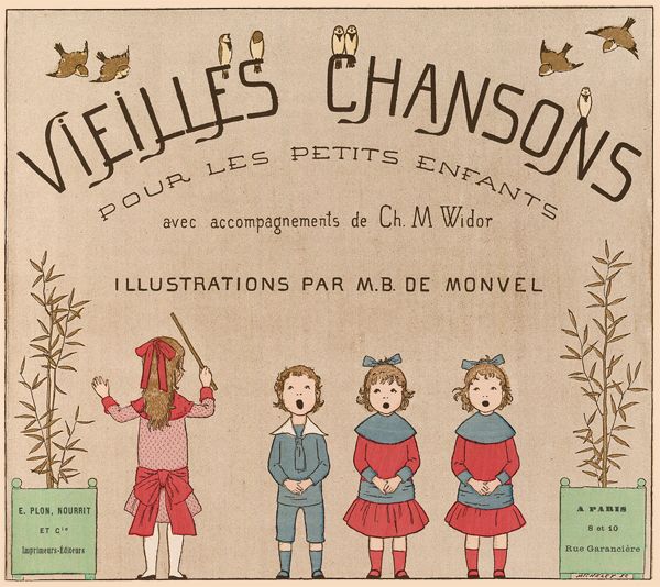 Vieilles chansons pour les petits enfants / avec accompagnements de Ch. M. Widor