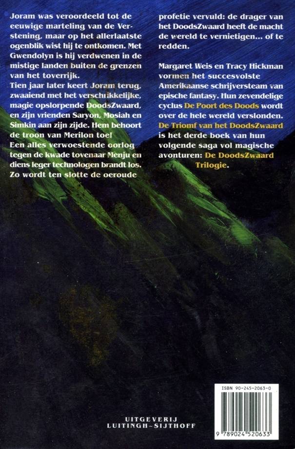 De doodszwaard serie - Boek 3 - De triomf van het doodszwaard