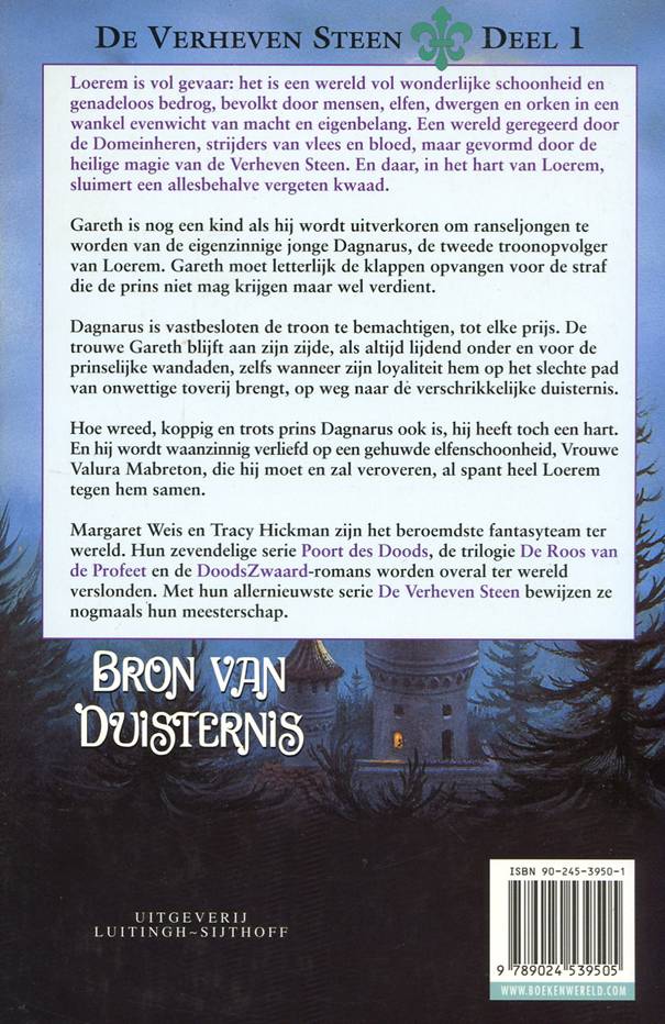 De verheven steen - Boek 1 - Bron van duisternis