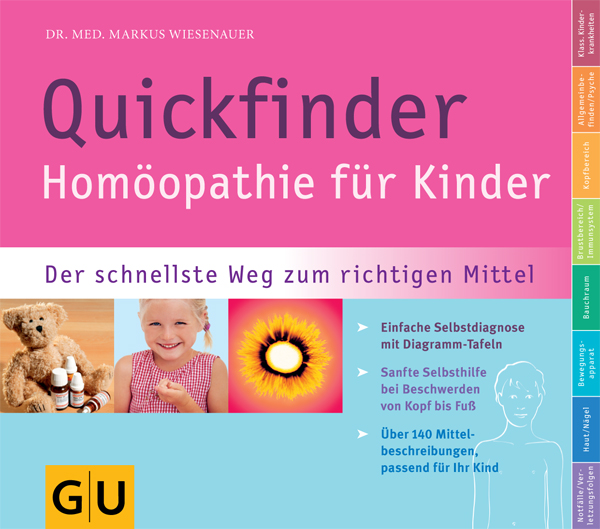 Quickfinder- Homoeopathie fuer Kinder