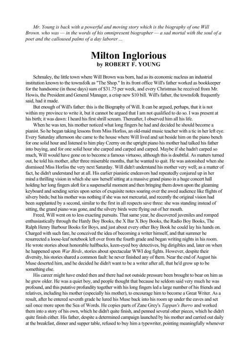 Milton Inglorious