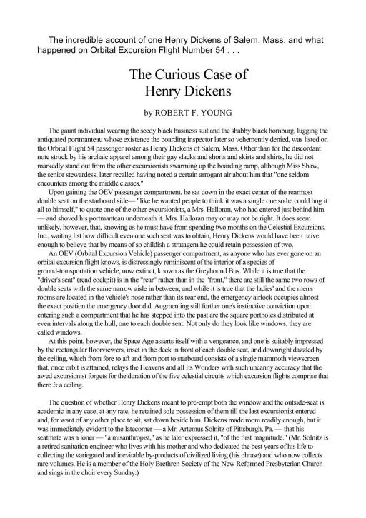 The Curious Case of Henry Dickens