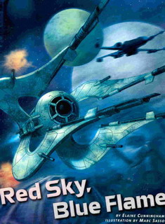 Star Wars Алые Небеса Голубое Пламя