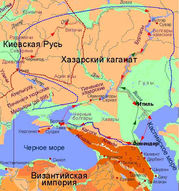 Открытие Хазарии историкогеографический этюд