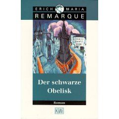 Der schwarze Obelisk. Geschichte einer verspäteten Jugend